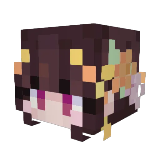 __Melonee__ Minecraft avatar head, 3D render