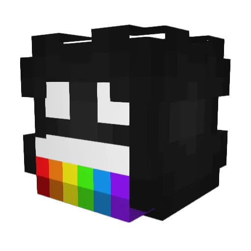 __Mikage__ Minecraft avatar head, 3D render