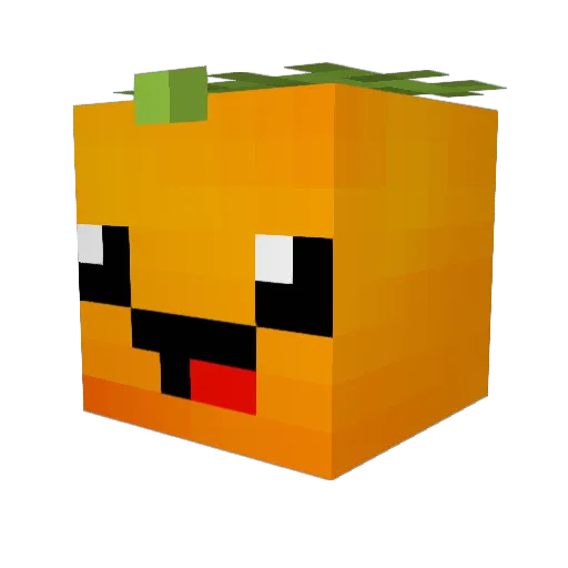 __MintMango__ Minecraft avatar head, 3D render