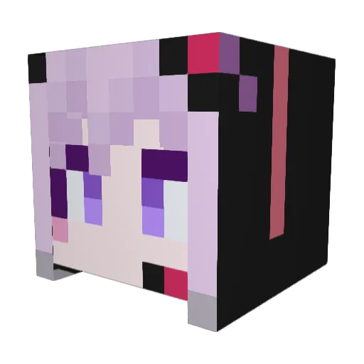 __Missy__ Minecraft avatar head, 3D render