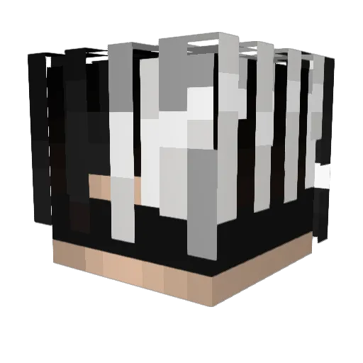 __Mo0nLight__ Minecraft avatar head, 3D render