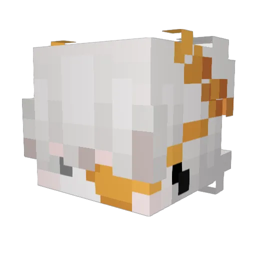 __MoIn__ Minecraft avatar head, 3D render