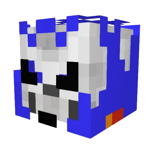 __Moonlight___ Minecraft avatar head, 3D render