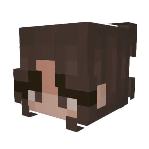 __Mortifer_ Minecraft avatar head, 3D render
