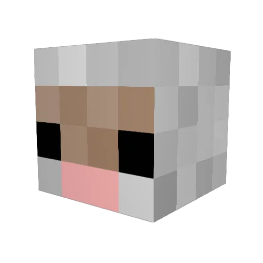 __MrSheep_ Minecraft avatar head, 3D render