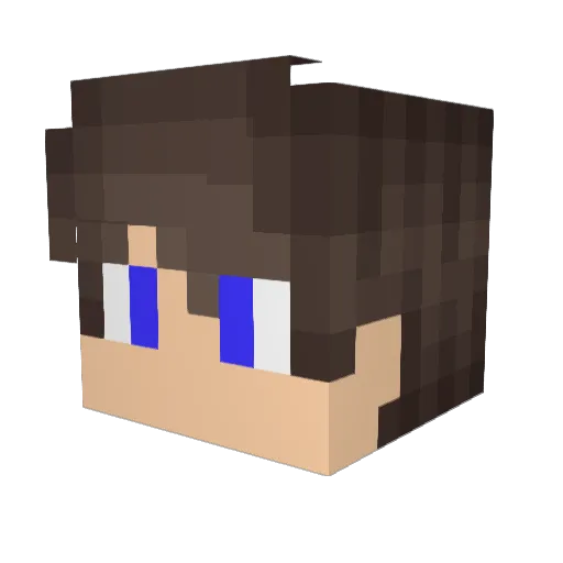 __MrSlime__ Minecraft avatar head, 3D render
