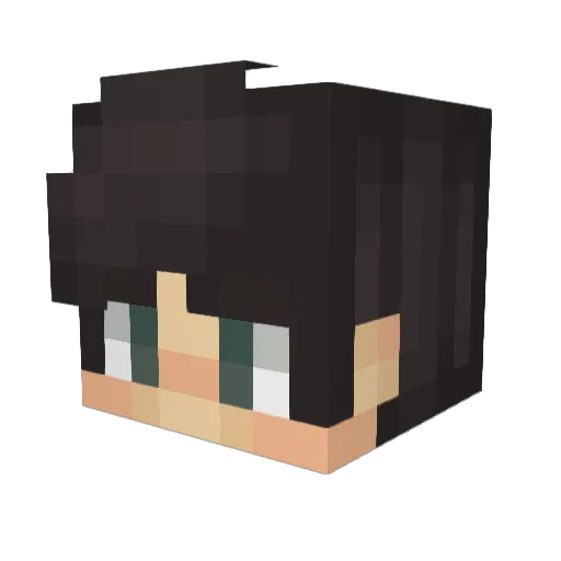 __Muffinka__ Minecraft avatar head, 3D render