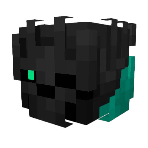 __Muluc__ Minecraft avatar head, 3D render