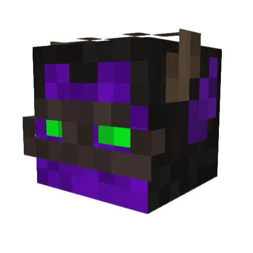 __Mutant__ Minecraft avatar head, 3D render
