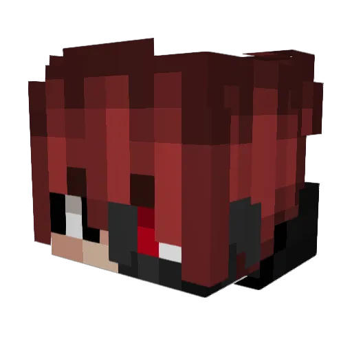 __N30 Minecraft avatar head, 3D render