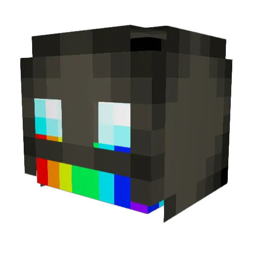 __NoName___ Minecraft avatar head, 3D render