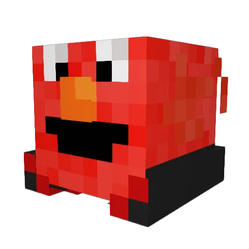 __Nothing000__ Minecraft avatar head, 3D render