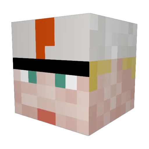 __Noxy___ Minecraft avatar head, 3D render