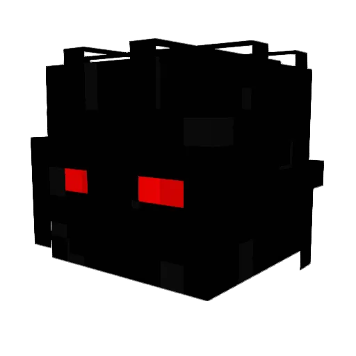 __NueL Minecraft avatar head, 3D render