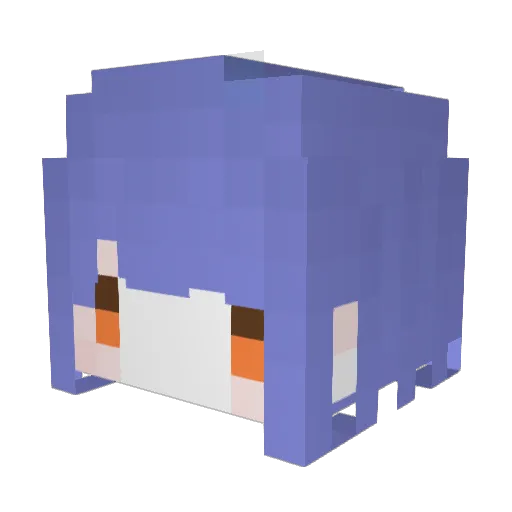 __OAO__ Minecraft avatar head, 3D render