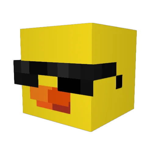__Oculus Minecraft avatar head, 3D render