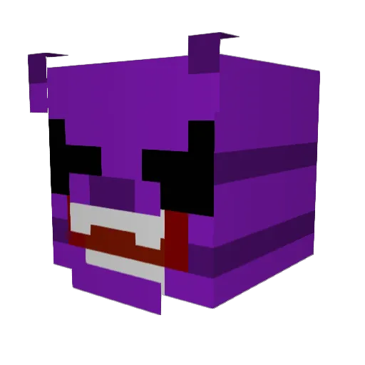 __PN__ Minecraft avatar head, 3D render