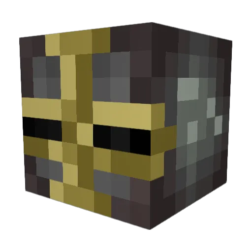 __Peace_ Minecraft avatar head, 3D render