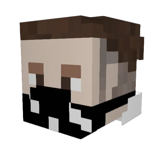 __Poisen__ Minecraft avatar head, 3D render