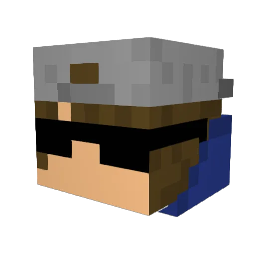 __ProSkillz__ Minecraft avatar head, 3D render