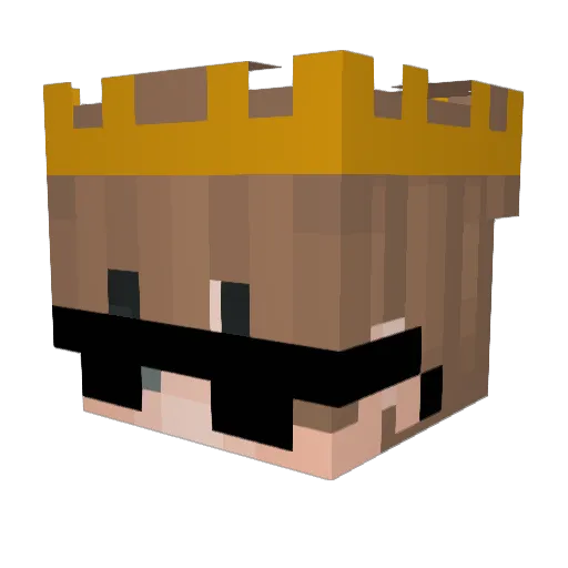 __ProTrooper__ Minecraft avatar head, 3D render