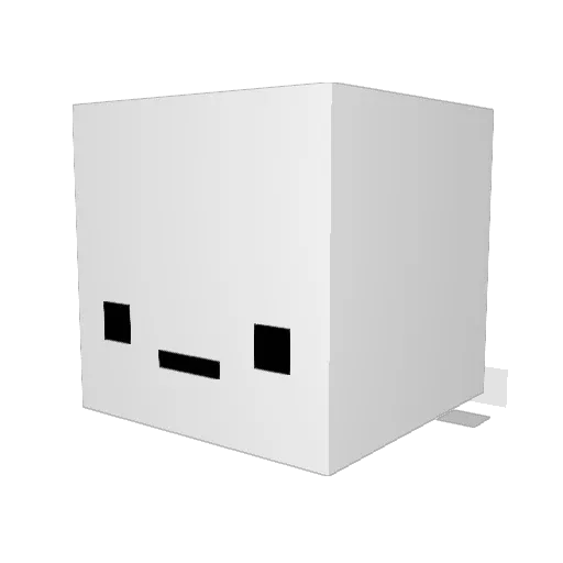 __RARE__ Minecraft avatar head, 3D render