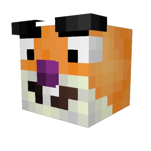 __Ralph__ Minecraft avatar head, 3D render