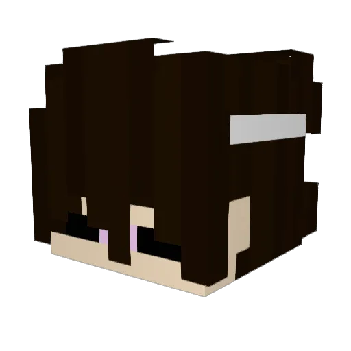 __Ramosss__ Minecraft avatar head, 3D render