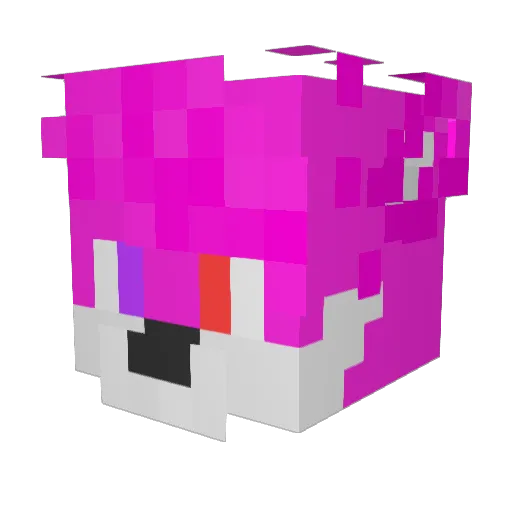 __Redden__ Minecraft avatar head, 3D render