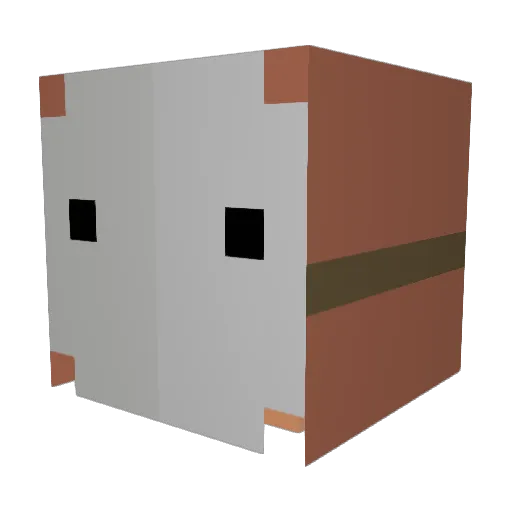 __Reik__ Minecraft avatar head, 3D render