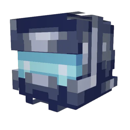 __Revenge__ Minecraft avatar head, 3D render