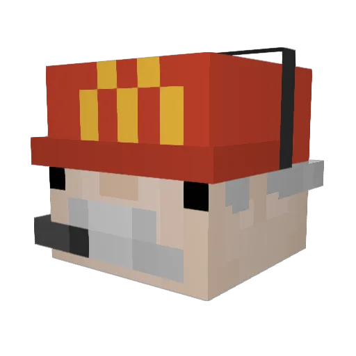 __Riddz__ Minecraft avatar head, 3D render