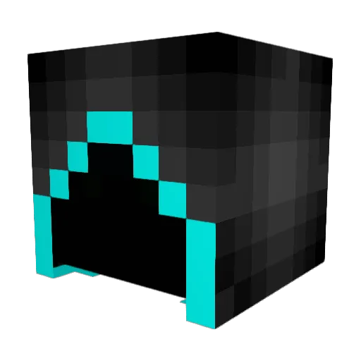 __Rime__ Minecraft avatar head, 3D render