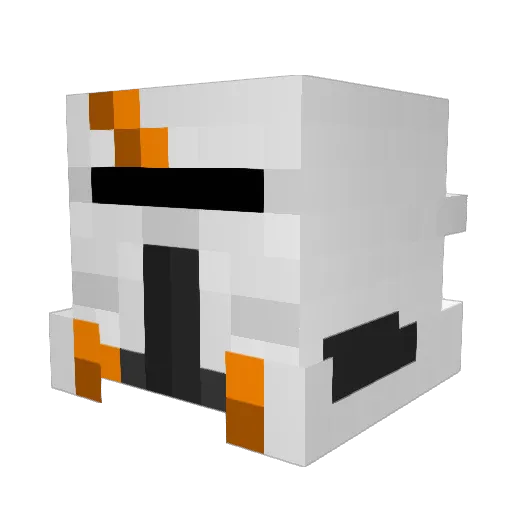 __Roach___ Minecraft avatar head, 3D render