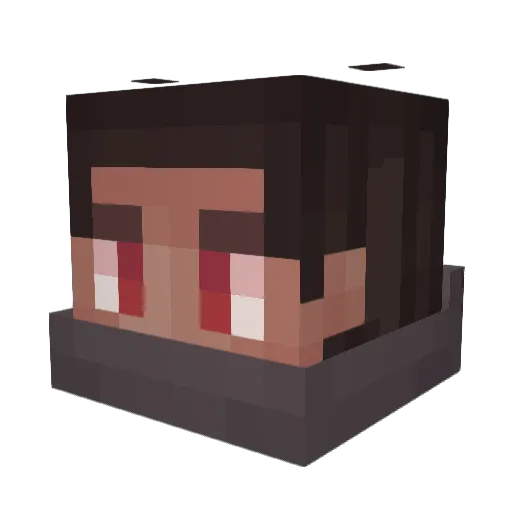 __Robb__ Minecraft avatar head, 3D render