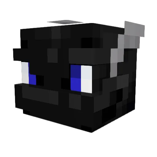 __Robbe Minecraft avatar head, 3D render
