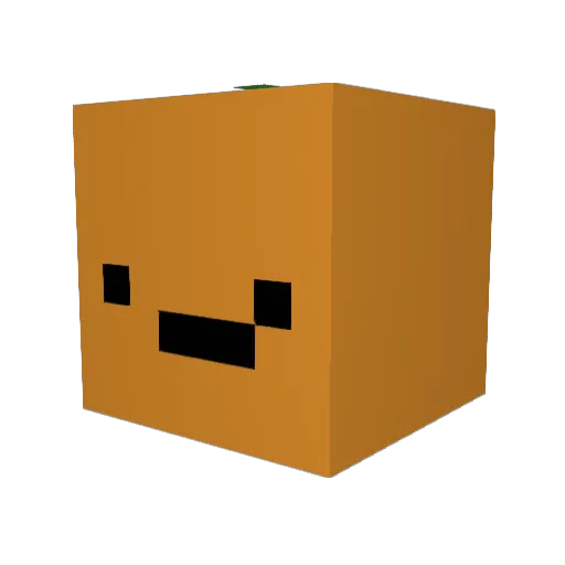 __Rufy__ Minecraft avatar head, 3D render