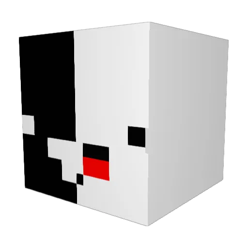 __SKG__ Minecraft avatar head, 3D render
