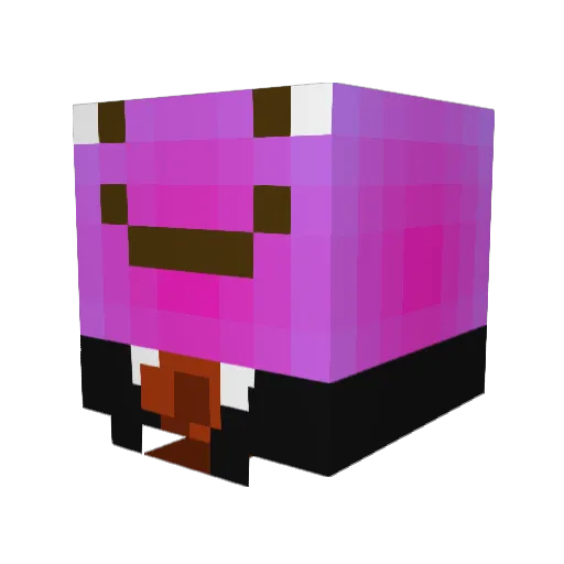 __SURA__ Minecraft avatar head, 3D render