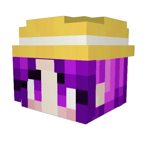 __Sagittarius Minecraft avatar head, 3D render