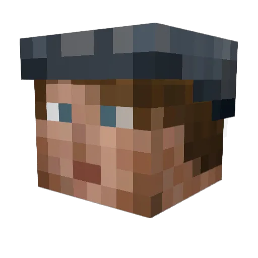 __Saja__ Minecraft avatar head, 3D render