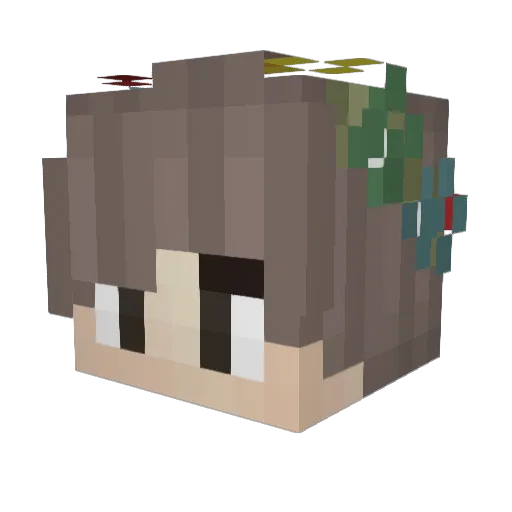 __Sebastain__ Minecraft avatar head, 3D render