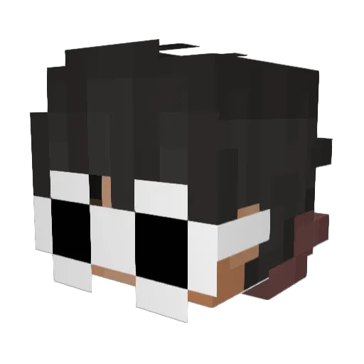 __Senpa1__ Minecraft avatar head, 3D render