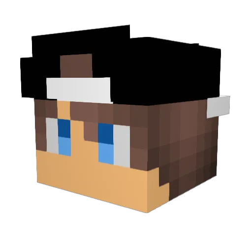 __SkyMan__ Minecraft avatar head, 3D render