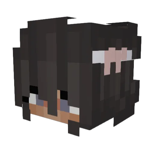 __Smoke___ Minecraft avatar head, 3D render