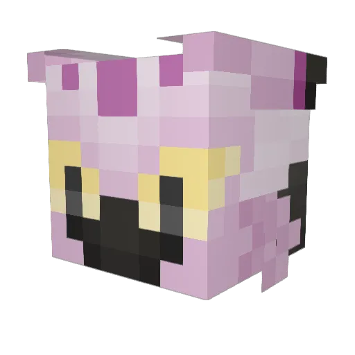 __Snowstrike__ Minecraft avatar head, 3D render