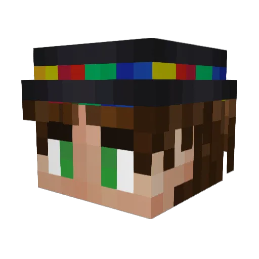 __SoSkA__ Minecraft avatar head, 3D render