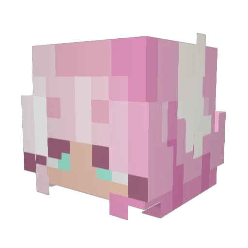 __Soara__ Minecraft avatar head, 3D render