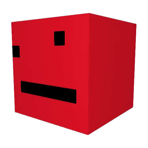 __Soup_ Minecraft avatar head, 3D render