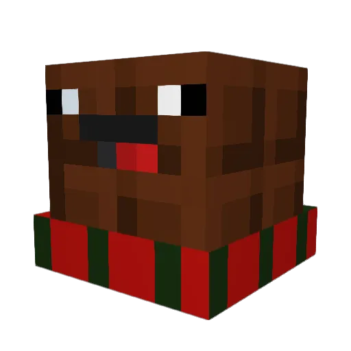 __Sparky__ Minecraft avatar head, 3D render